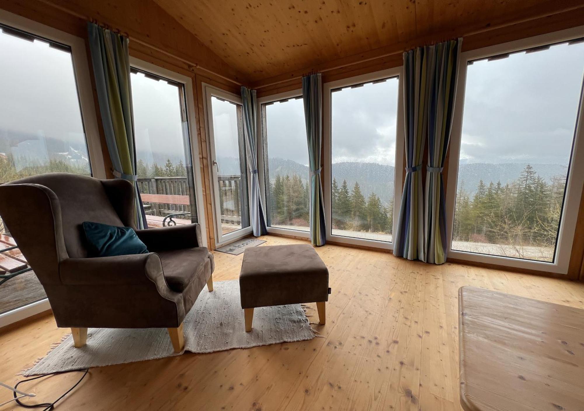 1A Chalet Rast - Wandern, Grillen, Traumblick, Indoor Sauna Bad Sankt Leonhard im Lavanttal Eksteriør billede