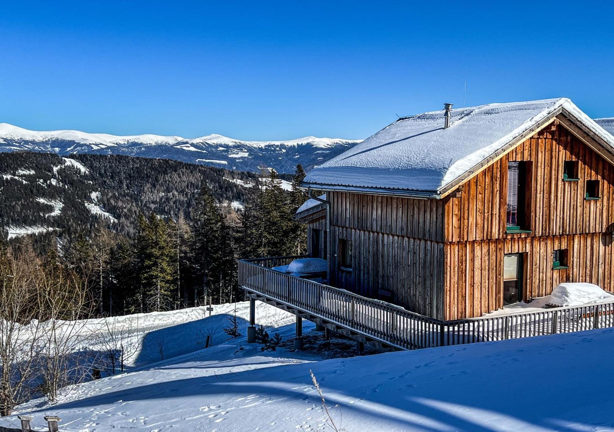 1A Chalet Rast - Wandern, Grillen, Traumblick, Indoor Sauna Bad Sankt Leonhard im Lavanttal Eksteriør billede
