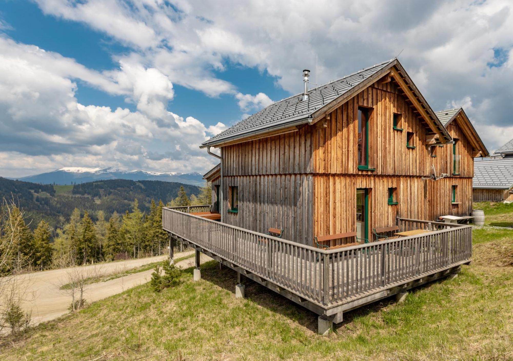 1A Chalet Rast - Wandern, Grillen, Traumblick, Indoor Sauna Bad Sankt Leonhard im Lavanttal Eksteriør billede