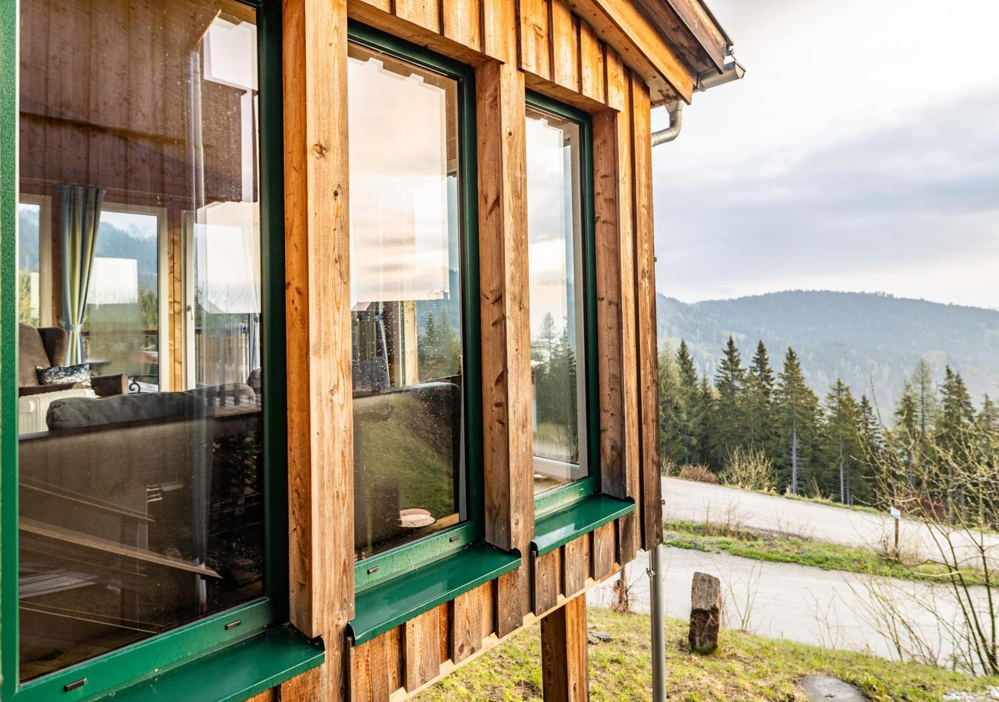 1A Chalet Rast - Wandern, Grillen, Traumblick, Indoor Sauna Bad Sankt Leonhard im Lavanttal Eksteriør billede