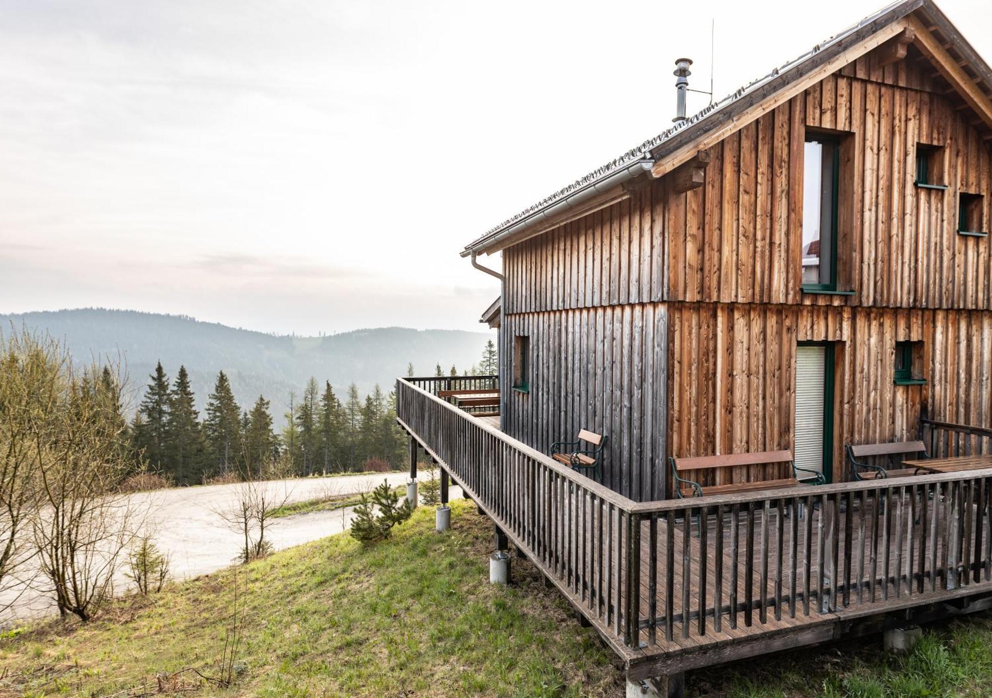 1A Chalet Rast - Wandern, Grillen, Traumblick, Indoor Sauna Bad Sankt Leonhard im Lavanttal Eksteriør billede